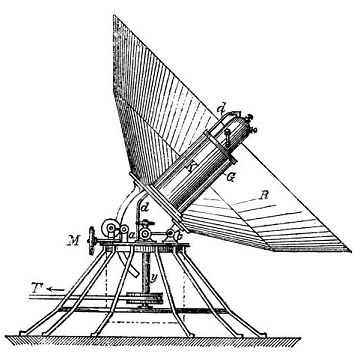 Parabolic mirror Augustin Mouchot