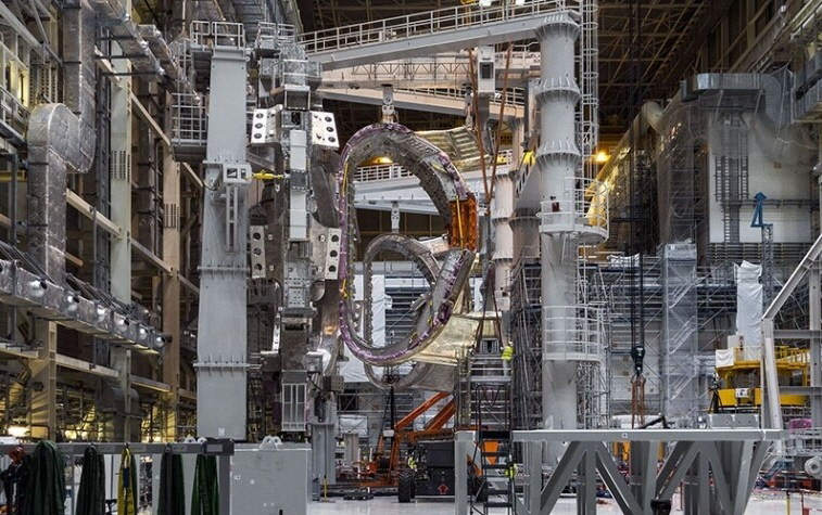 ITER en construcción 02, fuente: captura de pantalla