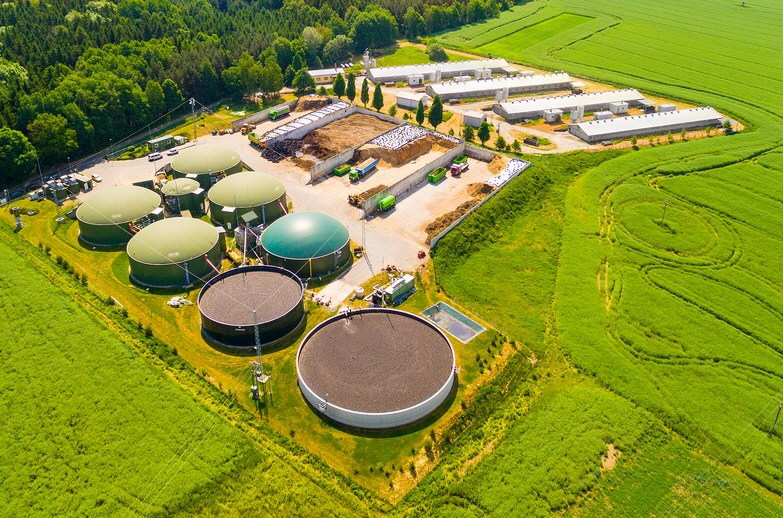 Installation de biogaz, photo _ Agence fédérale de l'environnement Allemagne